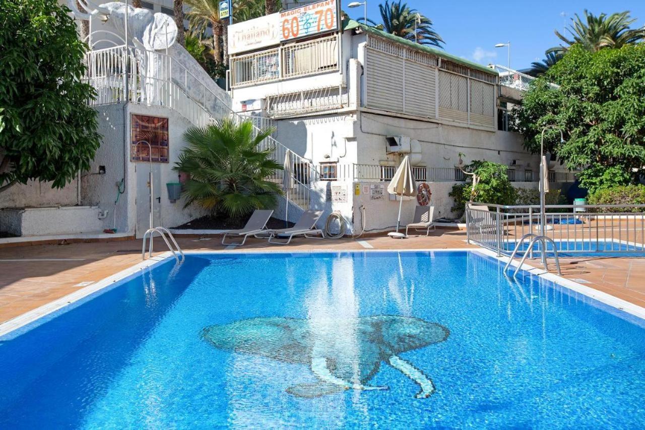 In The Heart Of Playa Del Ingles Apartment San Bartolomé Exterior photo
